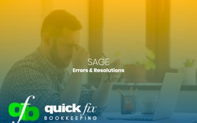 Sage 50 VAT Errors